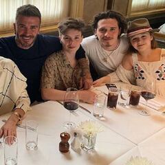 David Beckham cumple 44 años con una íntima celebración en familia