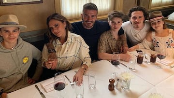 David Beckham cumple 44 años con una íntima celebración en familia