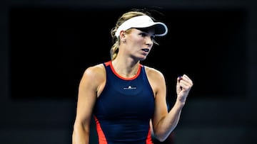 Caroline Wozniacki back on track in Beijing