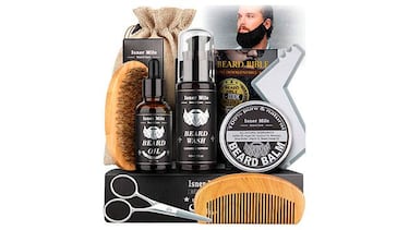 El ‘kit’ de cuidado de la barba con casi cinco estrellas y más de 9.000 valoraciones en Amazon