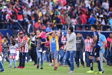 La violencia reaparece en el Atlético de San Luis vs Querétaro