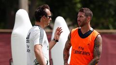 Ramos se incorpora a la pretemporada del Madrid.