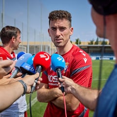 Barja: “Espero un Osasuna intenso, agresivo, que quiere mirar a la portería contraria”