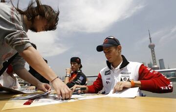 Casey Stoner en China 2006.