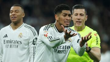 La prensa internacional denuncia el “que te j...” de Bellingham al línea