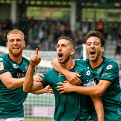 Heber y Carlos Vicente, el dúo dinámico del Racing de Ferrol