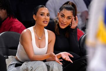 Kim Kardashian, socialité, modelo, empresaria y personaje público estadounidense.