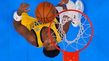 Who is officiating Game 2 between the Indiana Pacers and the Oklahoma City Thunder?