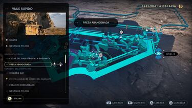 Star Wars Jedi: Survivor, ¿cómo funciona el viaje rápido y cómo se desbloquea?