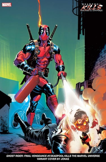 Deadpool mata al universo Marvel
