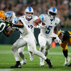 David Montgomery en ‘modo bestia’ consigue 3 TDs en la victoria de Lions sobre Packers