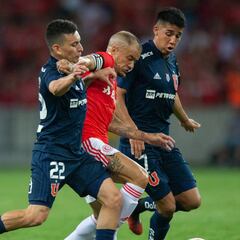 1x1 de la U: Pablo Aránguiz fue quien más se atrevió en la U