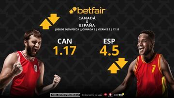Canadá vs. España: horario, dónde ver, pronósticos, estadísticas y clasificación