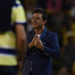 Gallardo: "Quintero juega a otra cosa, es un fenómeno"