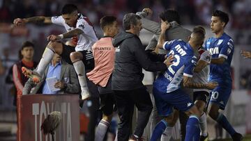Centurión, Enzo Pérez y una nueva pelea en la Libertadores