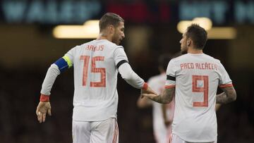 11/10/18 PARTIDO AMISTOSO
ESTADIO PRINCIPALITY STADIUM EN CARDIFF
GALES - SELECCION ESPAÑOLA ESPAÑA
SEGUNDO GOL SERGIO RAMOS 0-2 ALEGRIA