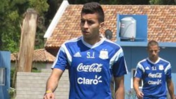 Correa, ayer con la selección argentina Sub-20.