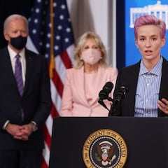 La imagen de Rapinoe fuera del césped que da la vuelta al mundo