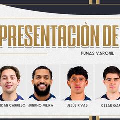 Pumas presentó a sus refuerzos para el Clausura 2026