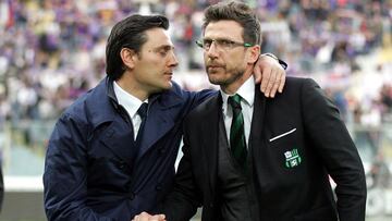 Montella and I "aim to meet in final" - Roma boss Di Francesco wants Sevilla showdown