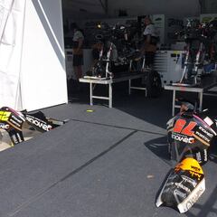 Los ladrones robaron en la carpa del Ángel Nieto y varios más