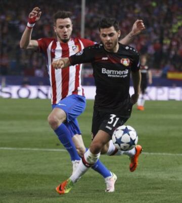 Atletico Madrid versus Bayer Leverkusen