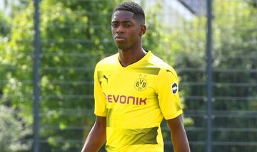 Dortmund's Ousmane Dembele