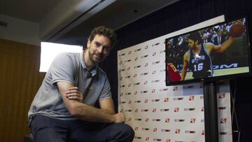 Pau Gasol: "Los Spurs podemos ser 'el equipo' de la temporada"