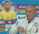 Tite: "Neymar es imprescindible, pero no irreemplazable"