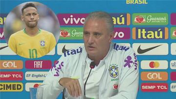 Tite tras la polémica de Neymar: "Es vital pero no irremplazable"