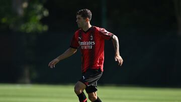 Doblete de asistencias para Pulisic en su primer partido con el Milan