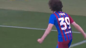 Fabio Blanco también comienza a carburar: el doblete para ganar del fichaje invernal del Barça B