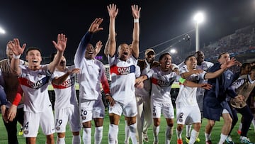 Luis Enrique’s side overturned a first leg deficit to progress to the semi-finals. Ronaldo Aruajo and Xavi Hernandez received red cards for Barcelona.