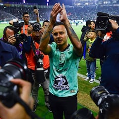 León da emotiva despedida a Luis Montes en el Nou Camp