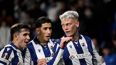 Resumen y goles del Real Sociedad vs Paok, jornada 8 de la Europa League
