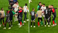 Lo que hizo Bellingham tras el pitido final y las críticas en redes por su actitud con Rice