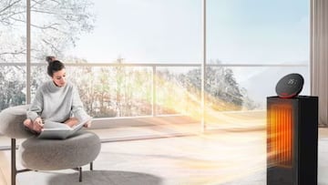 Calefactor cerámico bajo consumo silencioso hotsell