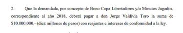¿En qué está la millonaria demanda de Jorge Valdivia a Colo Colo?