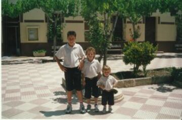 Los tres hermanos Ñiguez.