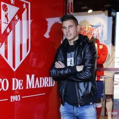 Lucas, de jugar en el Juvenil atlético a protagonista del derbi