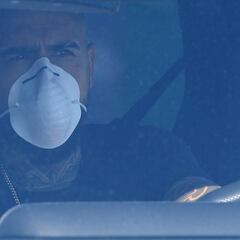 Así llegaron los jugadores del Barça y Real Madrid a la Ciudad Deportiva