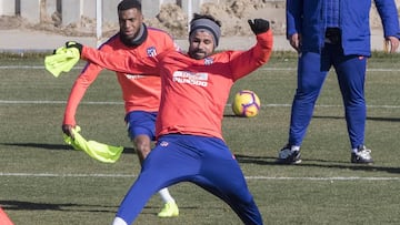 12/02/19
ATLETICO DE MADRID Entrenamiento
THOMAS LEMAR - DIEGO COSTA
