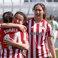 Eunate saca brillo a su guante