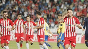 Almería 3 - Las Palmas 0: goles, resultado y resumen del partido