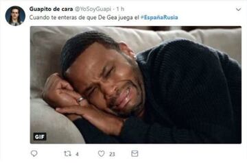 Los memes se burlaron de la eliminación de España