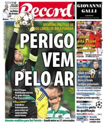 Portadas de la prensa deportiva