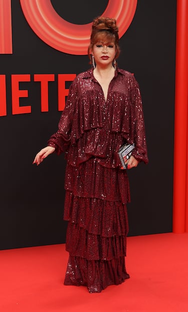 Yurena durante la fiesta que organiza Netflix para celebrar el 10º aniversario de su llegada a España.
