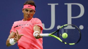Nadal gana con lo justo a Lajovic bajo el techo del Arthur Ashe