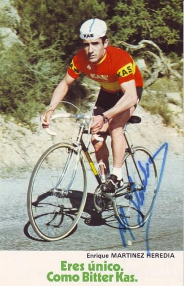 Enrique Martínez Heredia, una vida ligada al ciclismo
