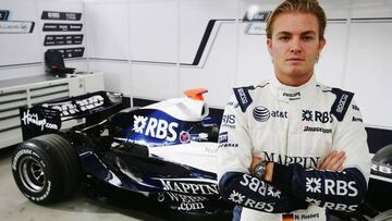 Nico Rosberg en su &eacute;poca en Williams.